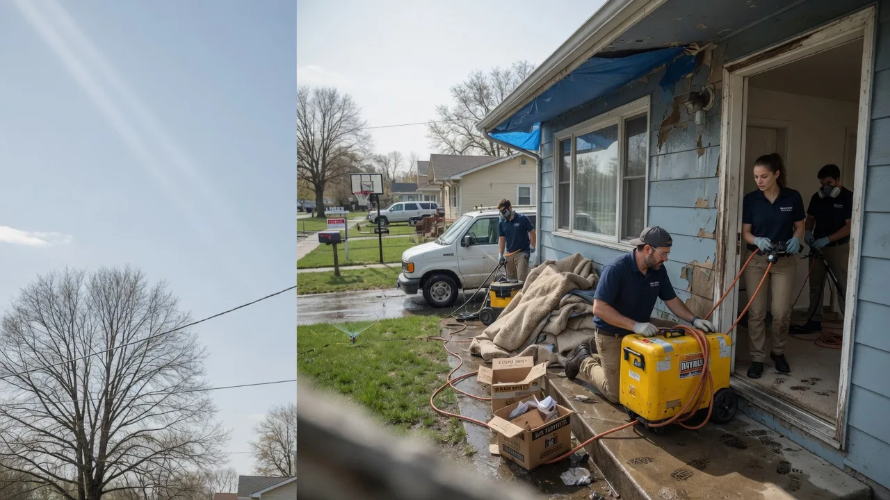 Basement Flood Cleanup in Marengo, IA near me